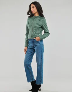 Vestes^Vero Moda - VMJOSE MARI SHORT FAUX SUEDE JACKET BOOS Vert