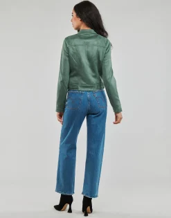 Vestes^Vero Moda - VMJOSE MARI SHORT FAUX SUEDE JACKET BOOS Vert