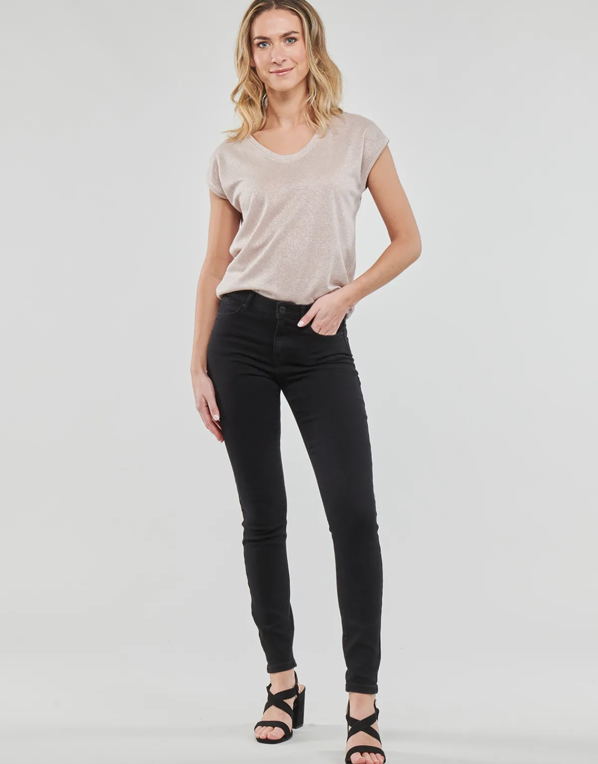 Jeans^Vero Moda - VMJUDE FLEX MR S JEANS VI179 NOOS Noir