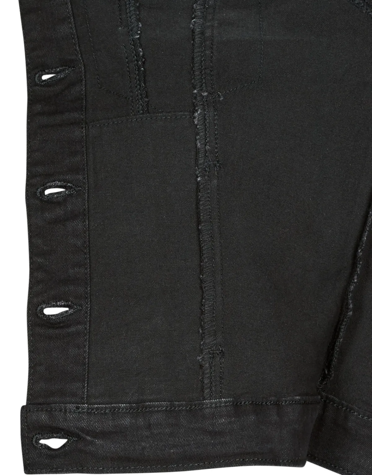Vestes^Vero Moda - VMLUNA LS SLIM DNM JACKET MIX GA NOOS Noir