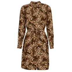 Robes^Vero Moda - VMSAGA Marron?Beige