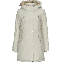 Manteaux^Vero Moda - VMTRACK AW23 PARKA COAT Beige