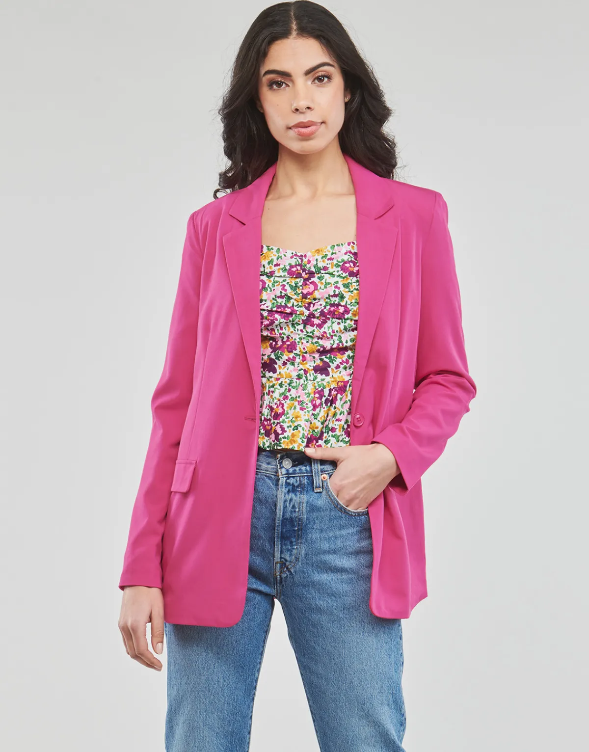 Vestes^Vero Moda - VMZELDA L/S BLAZER NOOS Rose