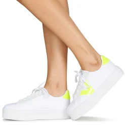 Baskets Mode^Victoria - BARCELONA LONA Blanc