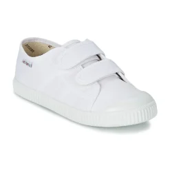 Baskets Mode^Victoria - BLUCHER LONA DOS VELCROS Blanc