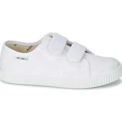 Baskets Mode^Victoria - BLUCHER LONA DOS VELCROS Blanc