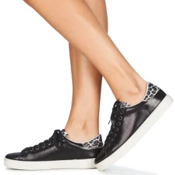 Baskets Mode^Victoria - DEPORTIVO BRILLO/LEOPARDO Noir