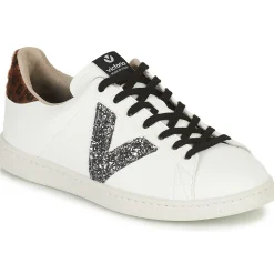 Baskets Mode^Victoria - TENIS EFECTO PIEL GLITTER