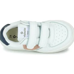 Baskets Mode^Victoria - TIEMPO EFECTO PIEL & COL Blanc