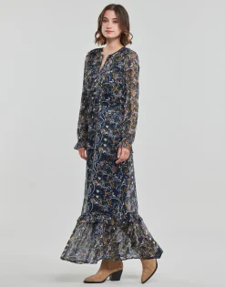 Robes^Vila - VIKELLY V-NECK L/S ANCLE Multicolore