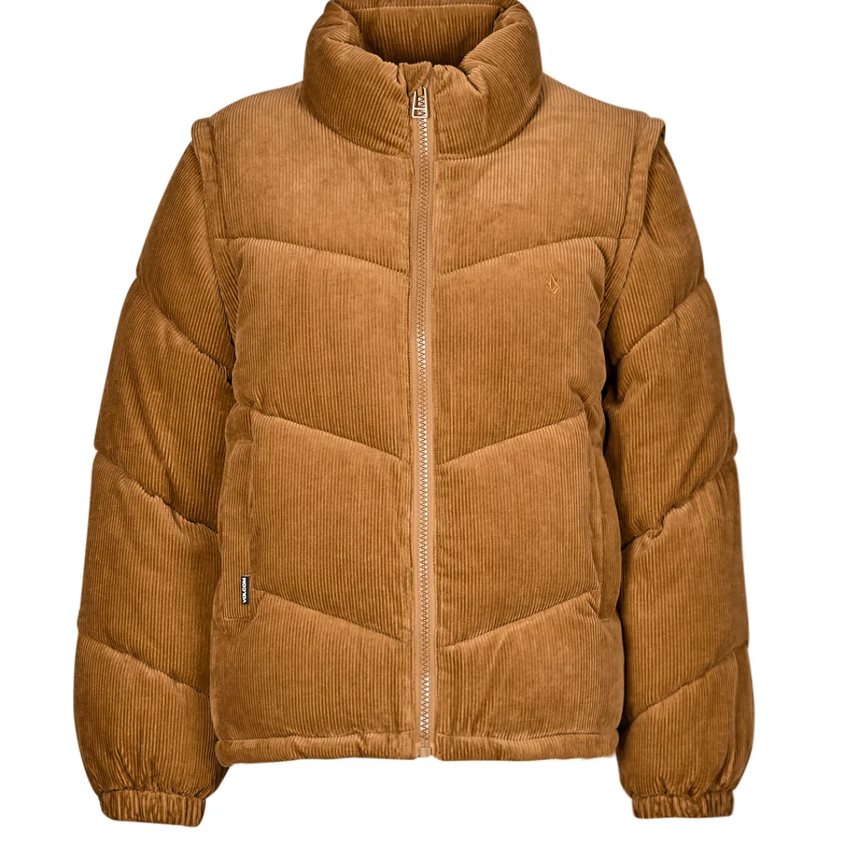 Manteaux^Volcom - CORD'N PUFF Marron