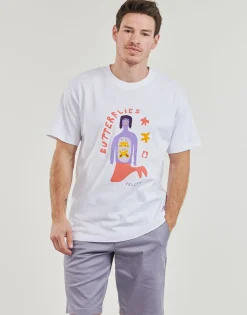 T-shirts & Polos^Volcom - FA ARTHUR LONGO 2 LSE SST Blanc