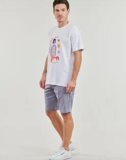 T-shirts & Polos^Volcom - FA ARTHUR LONGO 2 LSE SST Blanc