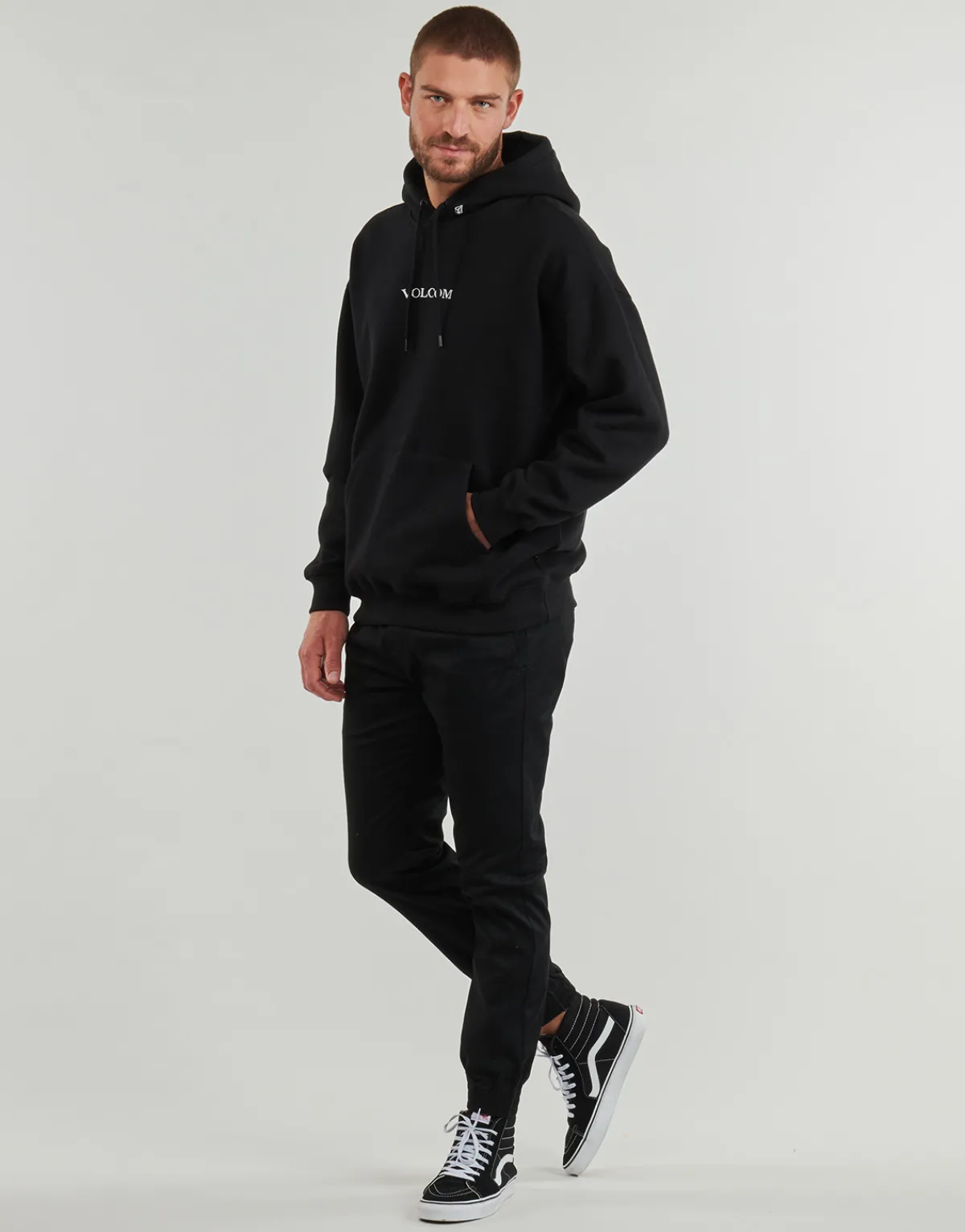 Sweats & Polaires^Volcom - STONE PO FLEECE Noir