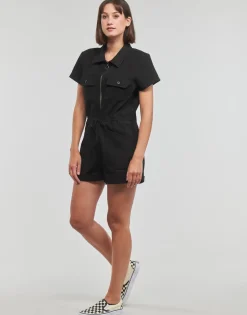 Combinaisons / Salopettes^Volcom - WHEELFRITE ROMPER Noir