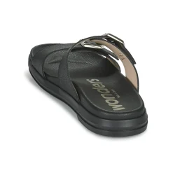 Mules / Sabots^Wonders - B-7421-WILD Noir
