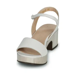 Sandales Et Nu-pieds^Wonders - D-8802-WILD Blanc