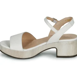 Sandales Et Nu-pieds^Wonders - D-8802-WILD Blanc