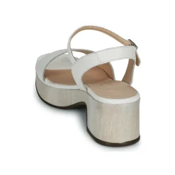 Sandales Et Nu-pieds^Wonders - D-8802-WILD Blanc