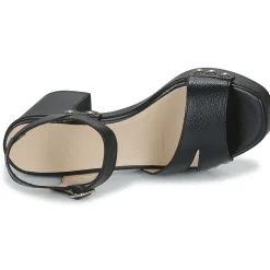 Sandales Et Nu-pieds^Wonders - L-1016-WILD Noir