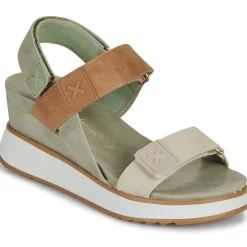 Sandales Et Nu-pieds^Xti - 143848 Kaki