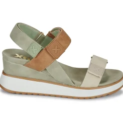 Sandales Et Nu-pieds^Xti - 143848 Kaki