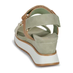 Sandales Et Nu-pieds^Xti - 143848 Kaki