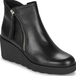 Bottines / Boots^YOKONO - MADONA-007PN-SHAMAL-NEGRO Noir