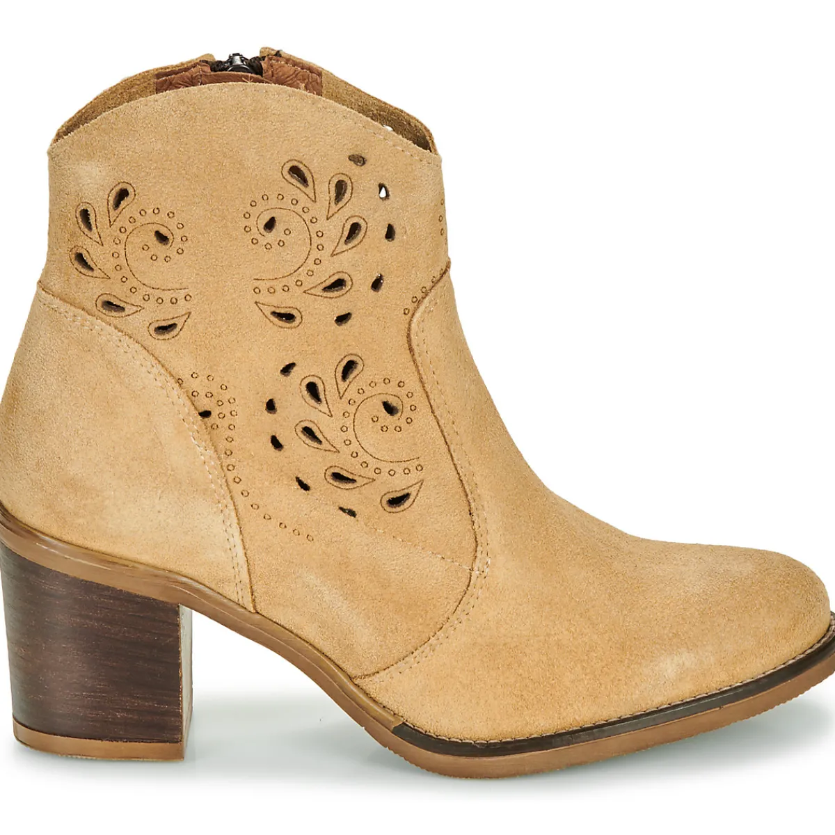 Bottines / Boots^YOKONO - ORNE-004-SERRAJE-BEIG Taupe