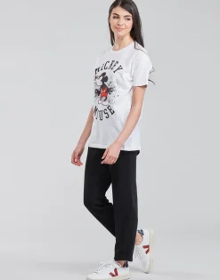 T-shirts & Polos^Yurban - DISNEY MICKEY OUDIK Blanc