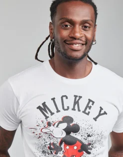 T-shirts & Polos^Yurban - DISNEY MICKEY OUDIK Blanc