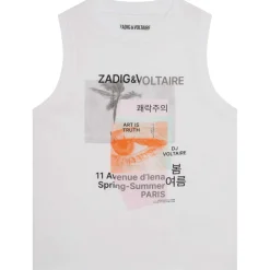 T-shirts & Polos^Zadig & Voltaire - X15378-10P-J Blanc